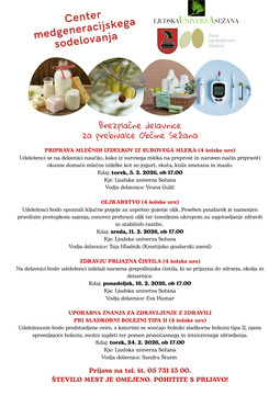 Brezplačne delavnice LU Sežana, Vir: LU Sežana