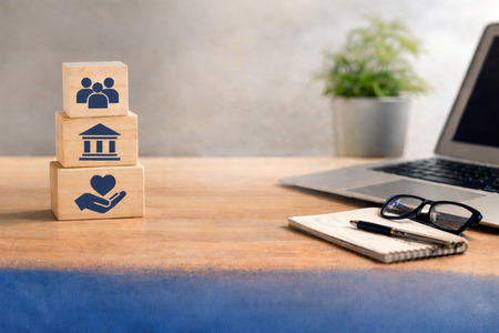 Simboličen prikaz ustanavljanja NVO, Vir: Ustvarjeno s ChatGPT