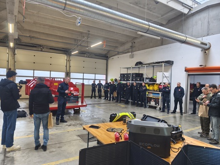 Pilotni primer preventivnega požiga, Vir: Arhiv Občine Sežana