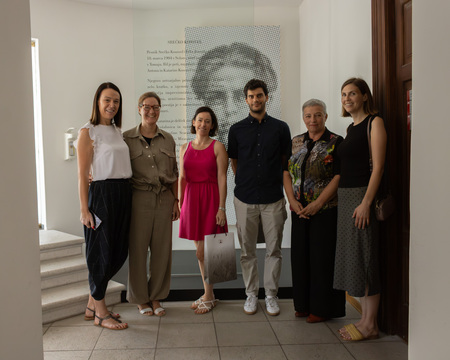 Obisk delegacije Kulturnega konzorcija za Tržiško; Vir: Občina Sežana