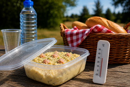 Piknik s solato in termometrom, Vir: UI
