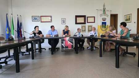 Novinarska konferenca na Občini Repentabor; Vir: Občina Sežana 