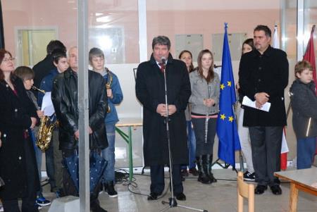 Zbranim je o investiciji spregovoril župan Davorin Terčon