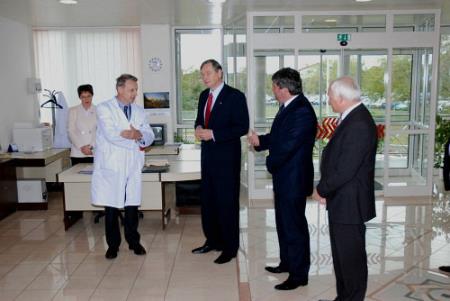 Obisk predsednika Republike Slovenije dr. Danila Türka v podjetju Kras d.d.