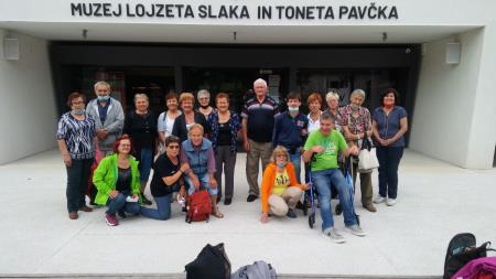 Izlet članov društva, težjih invalidov