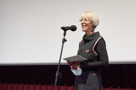 Nina Ukmar, direktorica Kosovelovega doma Sežana. Foto: Boris Grozdanič Gorjan