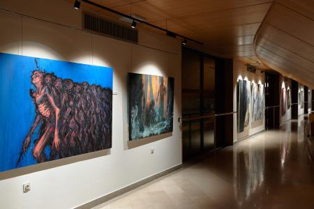 Nova osvetlitev velike galerije. Foto: Boris Grozdanič Gorjan