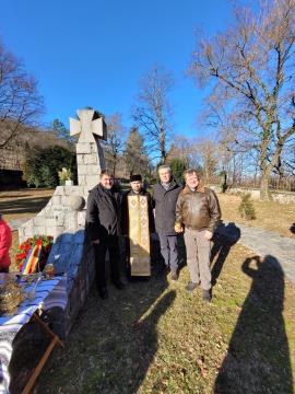 Poklon vojakom romunskega rodu, Vir: Arhiv Občine Sežana