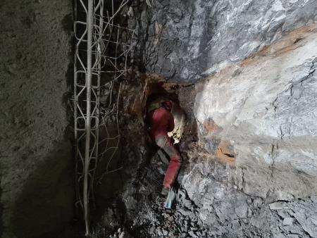 Jama, ki so jo odkrili med gradnjo drugega tira. Vir: Inštitut za raziskovanje Krasa ZRC SAZU