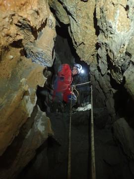 Jama, ki so jo odkrili med gradnjo drugega tira. Vir: Inštitut za raziskovanje Krasa ZRC SAZU