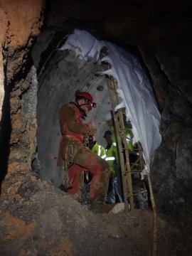 Jama, ki so jo odkrili med gradnjo drugega tira. Vir: Inštitut za raziskovanje Krasa ZRC SAZU