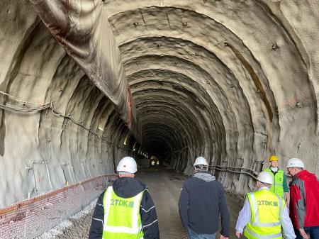 ogled gradbišča 2.TIR, Foto: Matija Colja