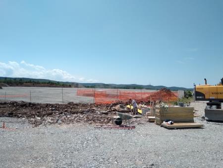 Krožišče bo omogočalo povezavo z nastajajočim logističnim centrom. Vir: Arhiv Občine Sežana.