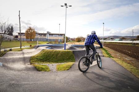Pumptrack. Vir: Urša Drofenik