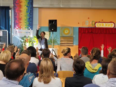 Prvi šolski dan; Vir: Arhiv Občine Sežana