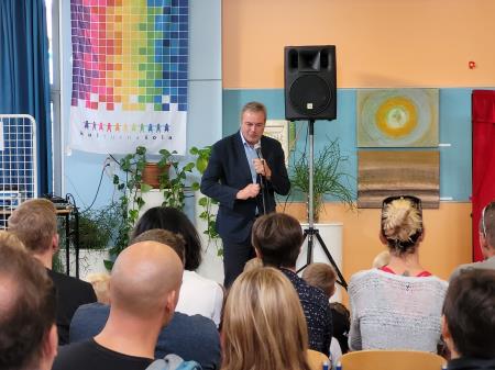 Prvi šolski dan; Vir: Arhiv Občine Sežana