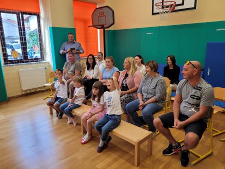 Prvi šolski dan; Vir: Arhiv Občine Sežana