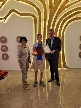 Žan Mark Pavlin; Vir: Arhiv Občine Sežana