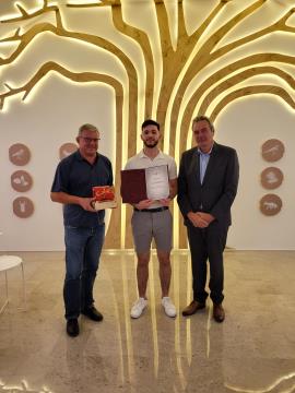 Luka Smiljanić; Vir: Arhiv Občine Sežana