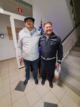 Silvestrski obisk; Vir: Arhiv Občine Sežana