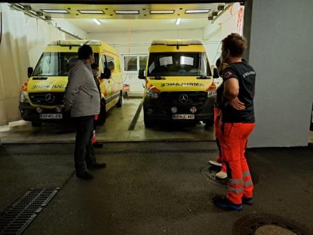 Silvestrski obisk; Vir: Arhiv Občine Sežana