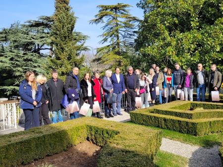 Obisk iz Zvornika; Vir: Arhiv občine Sežana