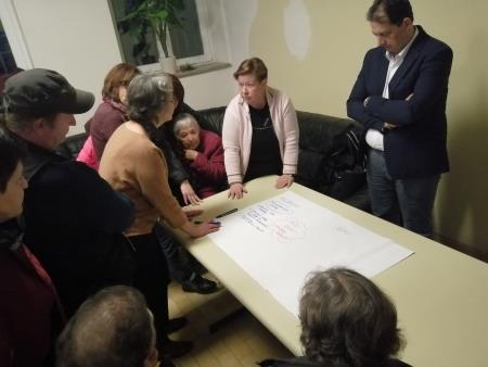 Delavnica "Kakšne občine si želimo?" v Štjaku; Vir: Arhiv Občine Sežana