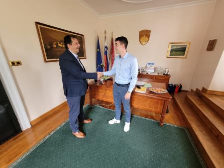 Župan za en dan, Vir: Arhiv Občine Sežanaenka