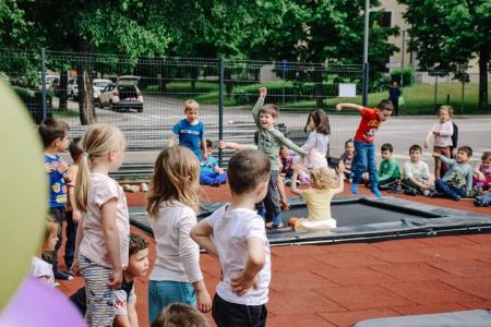 Odprtje igrišča v Sežani; Vir: Zavod ŠTIP 