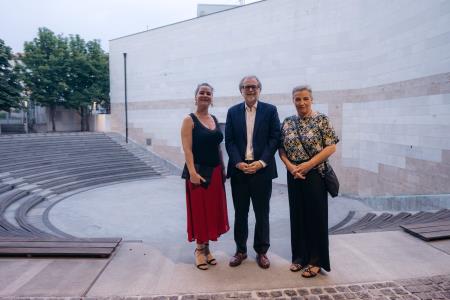 Sprejem španskega veleposlanika Juana Aristeguia; Vir: Marko Pleterski