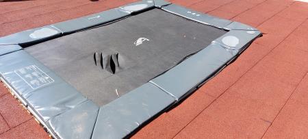 Uničen trampolin, Vir: Arhiv Občine Sežana