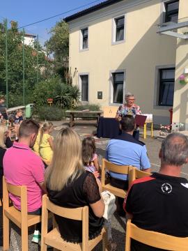 Prvi šolski dan; Vir: Občina Sežana