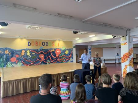Prvi šolski dan; Vir: Občina Sežana
