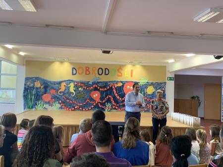 Prvi šolski dan; Vir: Občina Sežana