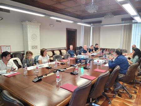 Neformalno srečanje partnerjev ptrojekta KARST-SAFE; Vir: Občina Sežana