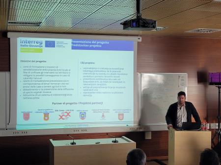 Uvodno srečanje projekta KARST-SAFE; Vir: Občina Sežana