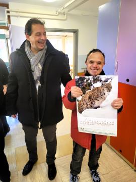 Prednovoletni obisk; Vir: Občina Sežana