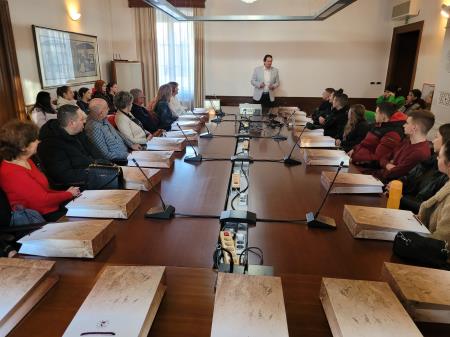 Sprejem gostov iz Zvornika; Vir: Občina Sežana