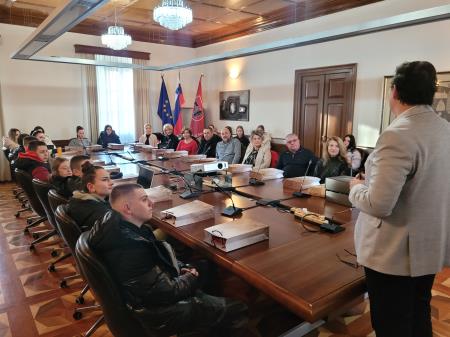 Sprejem gostov iz Zvornika; Vir: Občina Sežana