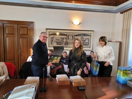 Sprejem gostov iz Zvornika; Vir: Občina Sežana