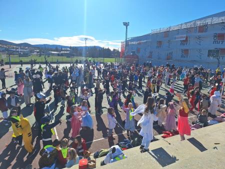 Pust v Osnovni šoli Sežana, Vir: Arhiv Občine Sežana