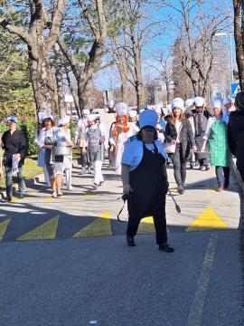 Pust v Osnovni šoli Sežana, Vir: Arhiv Občine Sežana