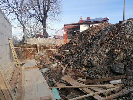 Gradbena dela Pliskovica, Vir: Arhiv Občine Sežana