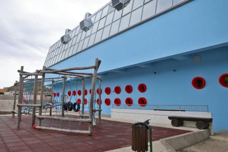 Športna dvorana v Sežani je energetsko sanirana. Vir: Arhiv Občine Sežana