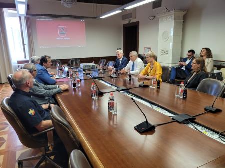 Srečanje na Občini Sežana; Vir: Občina Sežana