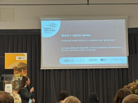 Konferenca Skupaj za kakovostno mladinsko delo na lokalni ravni; Vir: Občina Sežana