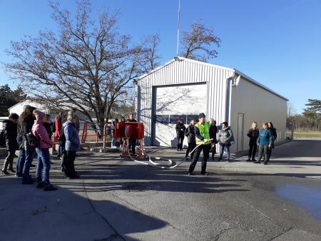 Izpopolnjevanje v znanju varstva pred požarom; Vir: Občina Sežana