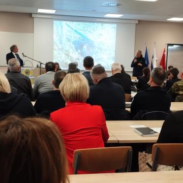 Razširjena seja Regijskega štaba CZ za Notranjsko; Vir: Občina Sežana