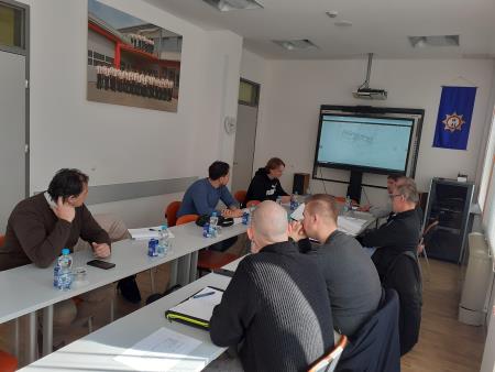 Sestanek - izgradnja gasilskega doma, Vir:  Arhiv Občine Sežana