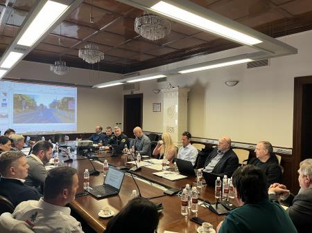 Sestanek o problematiki zaradi zapore hitre ceste Razdrto - Vipava, Vir: Arhiv Občine Sežana